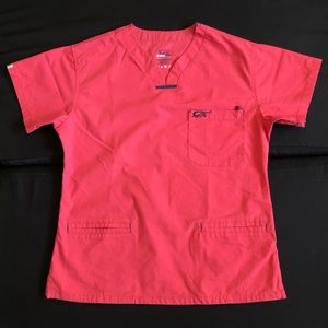 Iguana med scrub top XS